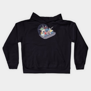 Airboat - Waterboat - Florida Everglades Kids Hoodie